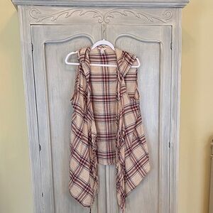 Cato Multicolor Plaid Top